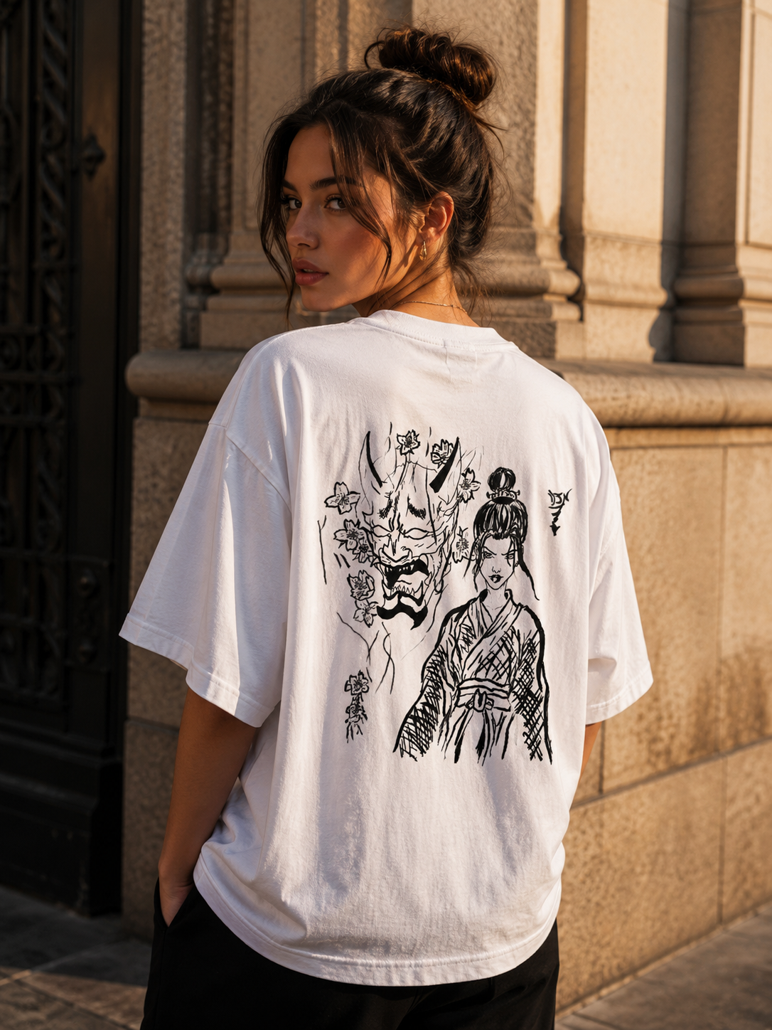 RESPECT – Geisha mit Teufelsmaske